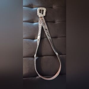 Blazin Roxx Black Concho belt